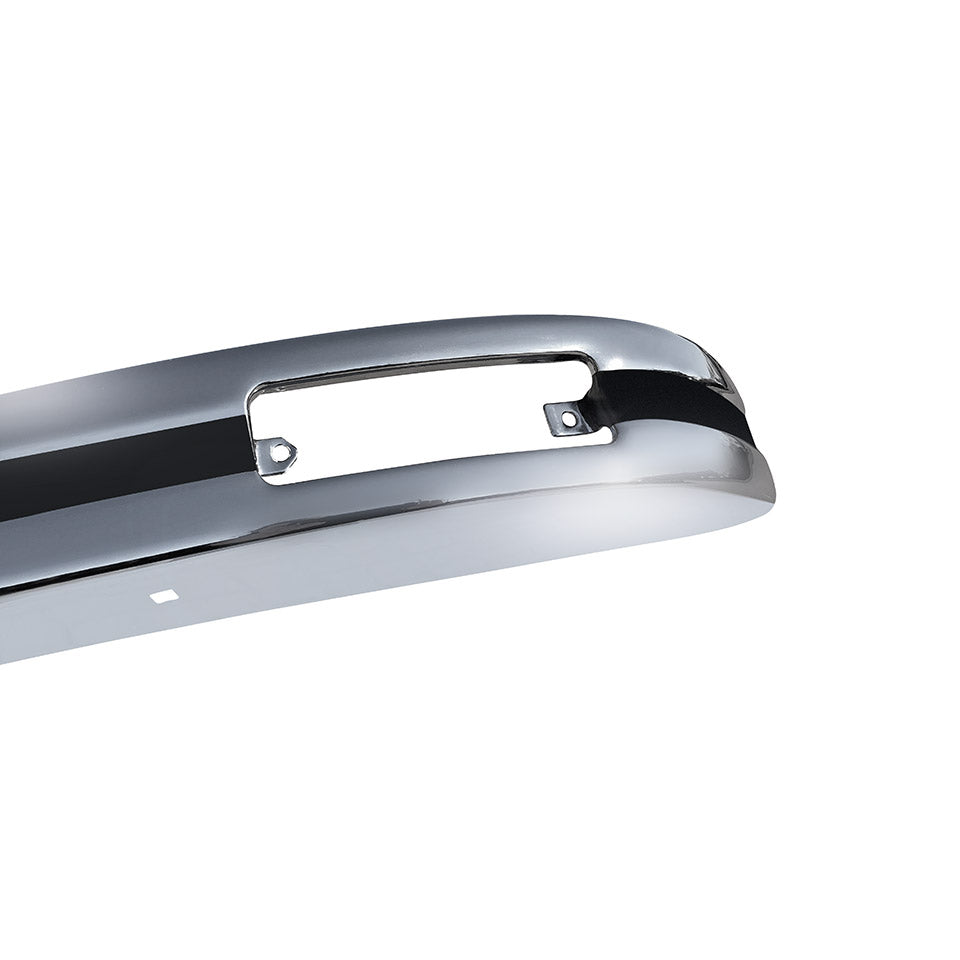 Bumper voor (EURO), met knipperlichtgaten, chroom, top kwaliteit detail — Kever