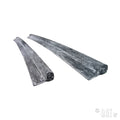Bumperspatplaat rubbers achteraan, per paar voor T1, T2 — VintageDub