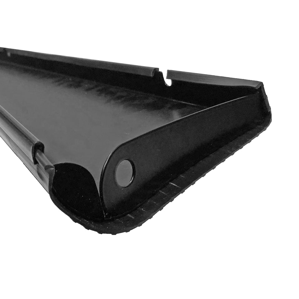 Treeplank, links, met 33mm sierlijst detail — Kever