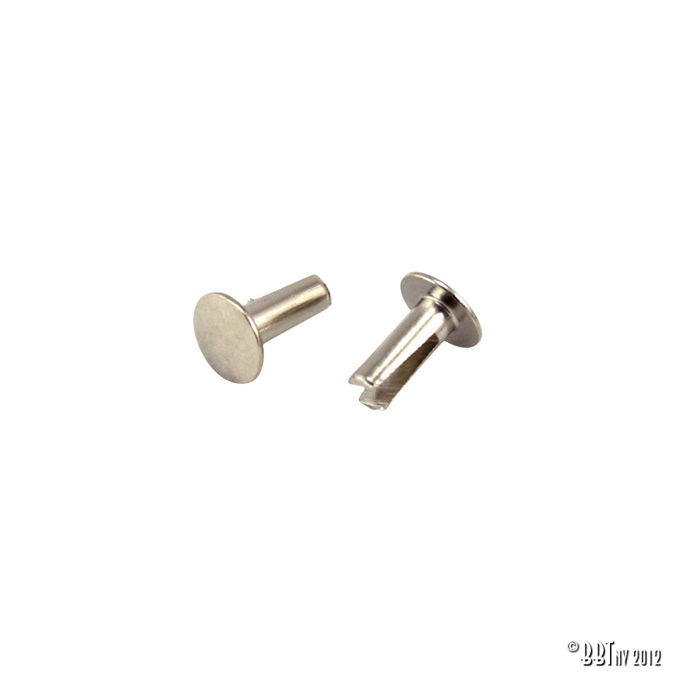 Rivetten buitenkap op voorbalk, 11 stuks voor Kever — VintageDub