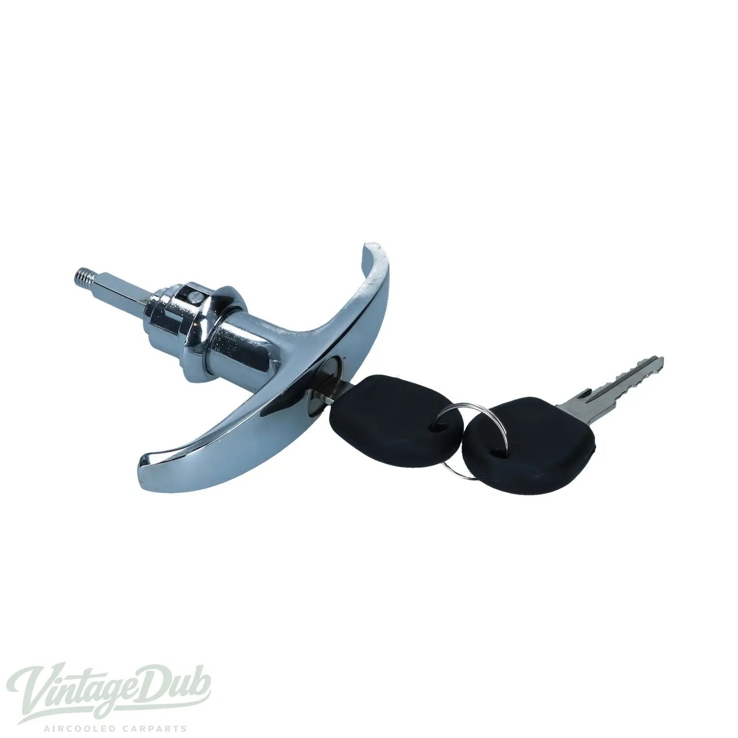 Achter laadklepslot met sleutel - Chroom voor T1 — VintageDub