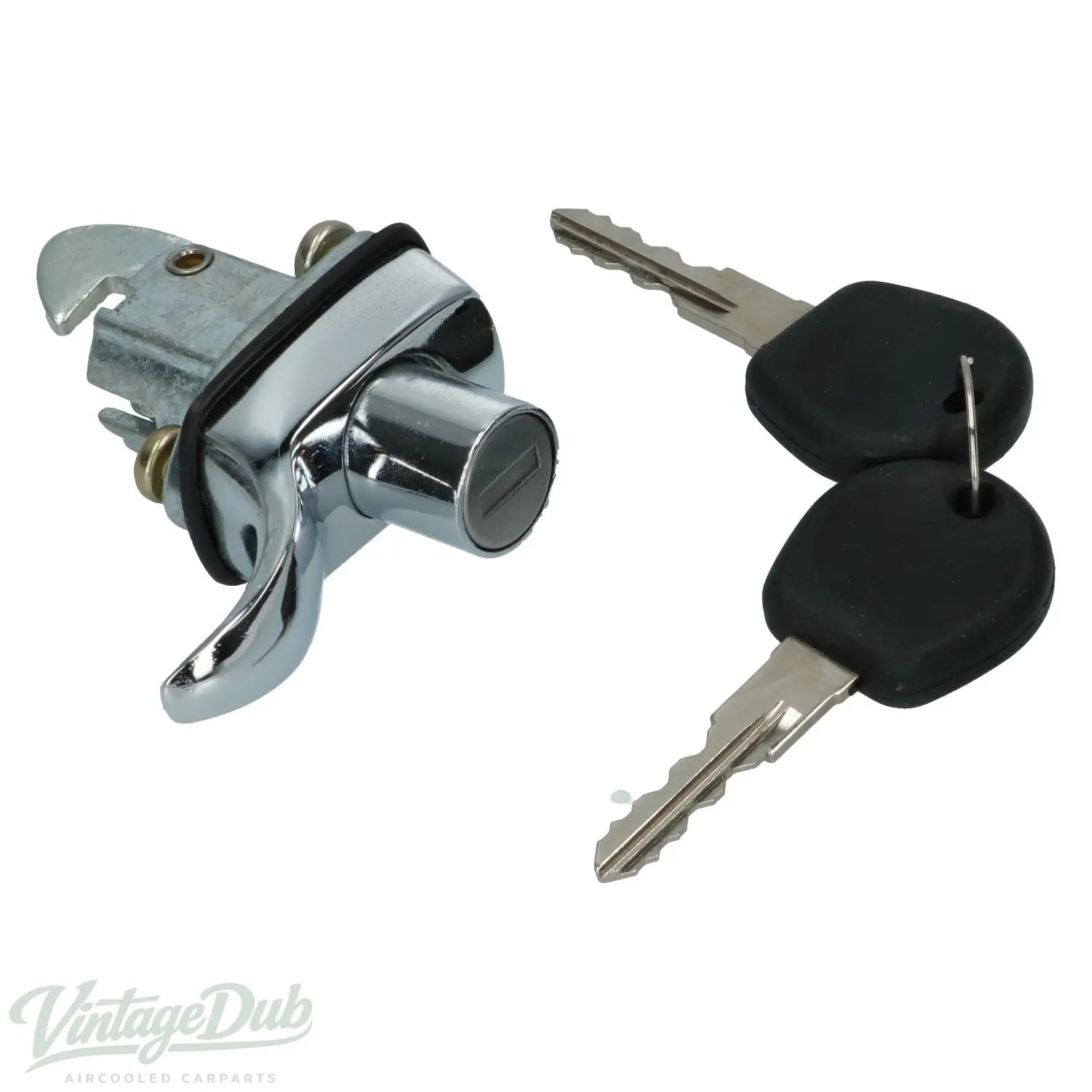 Motorklepslot - chroom detail — T1, Kever
