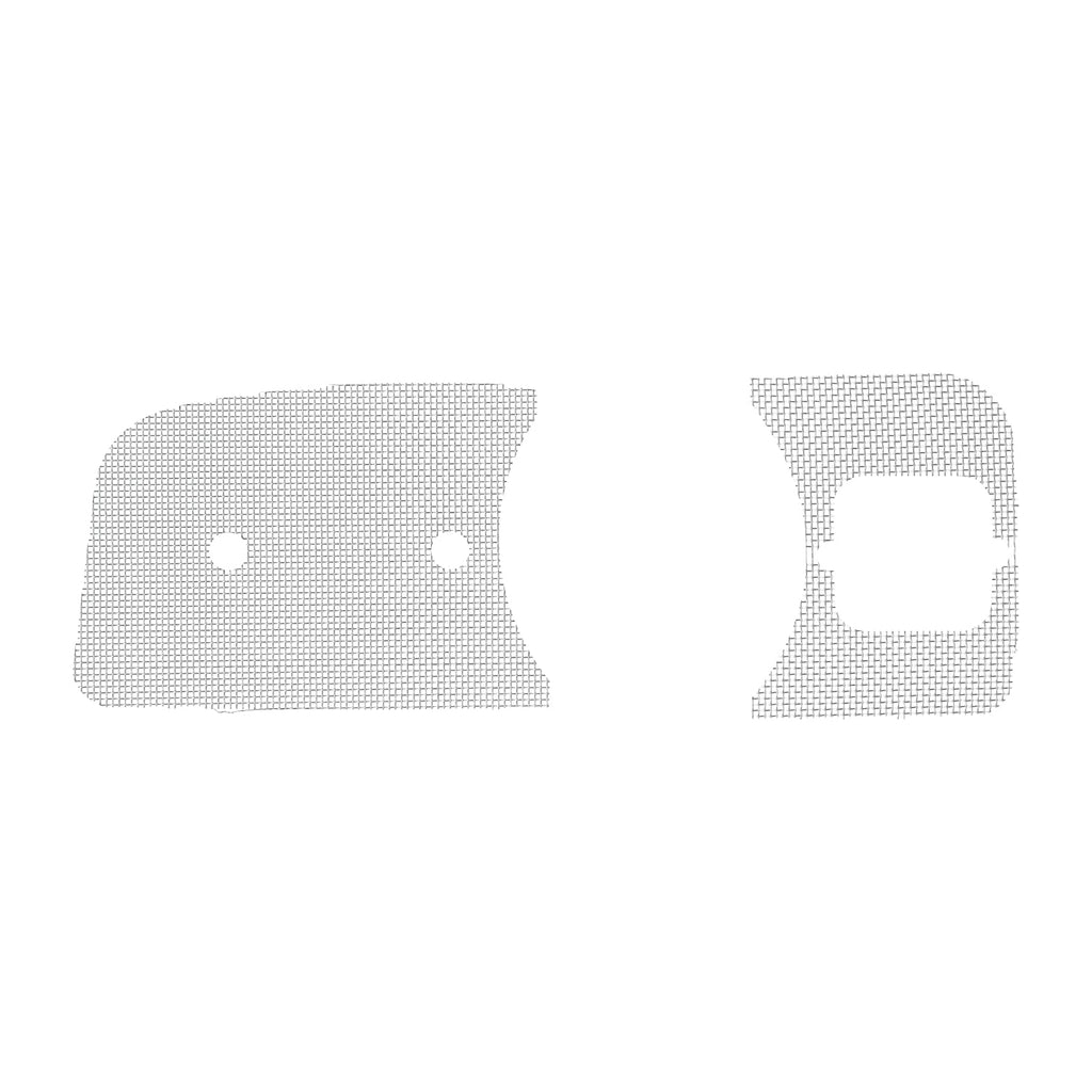 Gaas dashboard grille L+R, met benzinemeter voorziening voor Kever — VintageDub