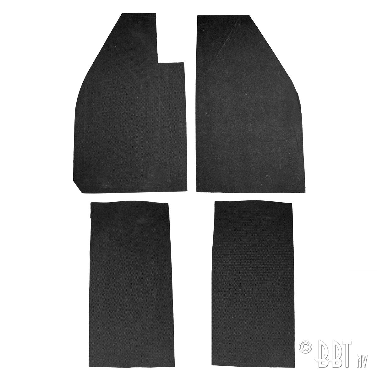 Anti dreunplaat set (4) voor Kever — VintageDub