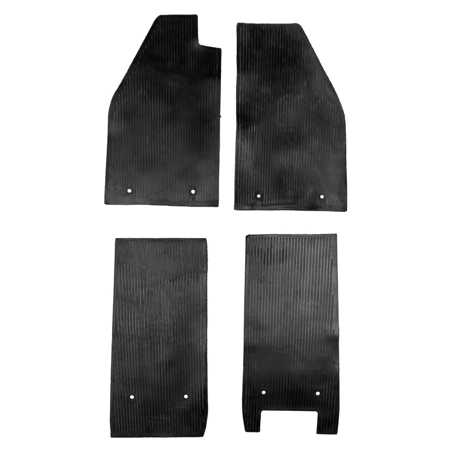Vloermatten set rubber zwart, LHD voor Kever — VintageDub