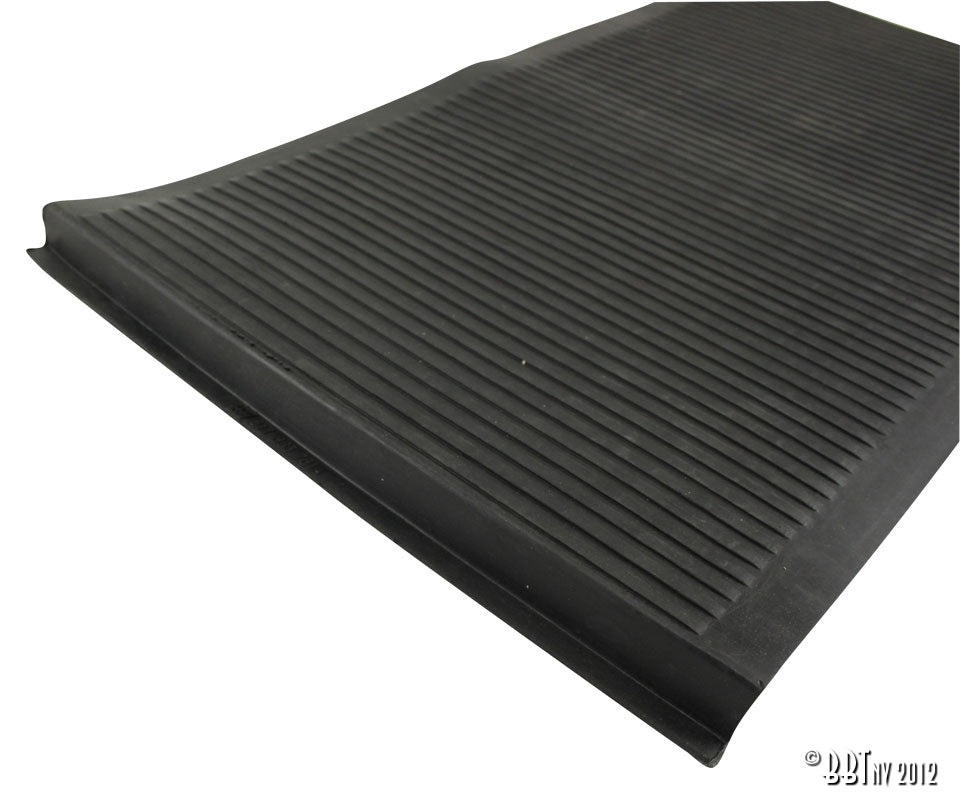 Rubber mat doorloop (zwart) detail — T2