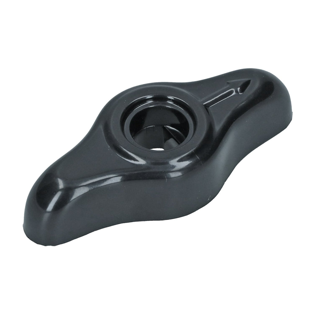 Knop ventilatietunnel verdelerklep - zwart voor T1 — VintageDub
