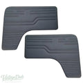 VW T2 Deurpanelen zwart Z-lijnen set — VintageDub
