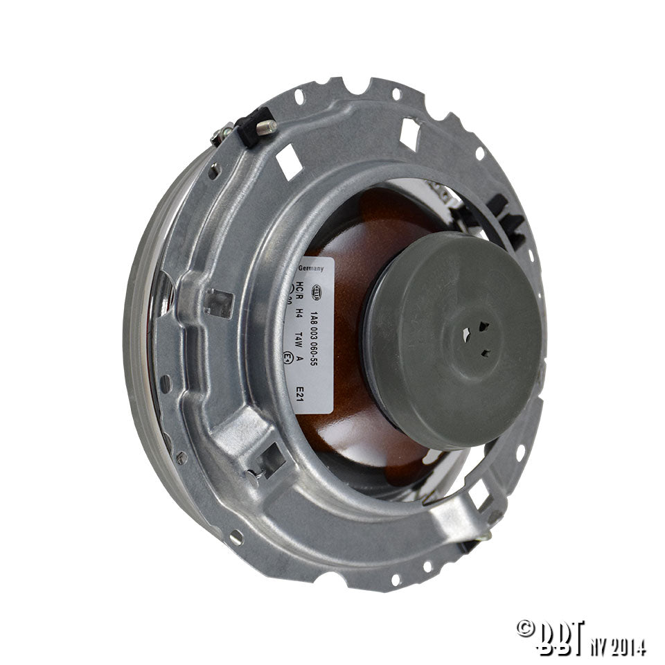 Koplampunit H4, Met E-keuring, Hella detail — T2, Kever, KG