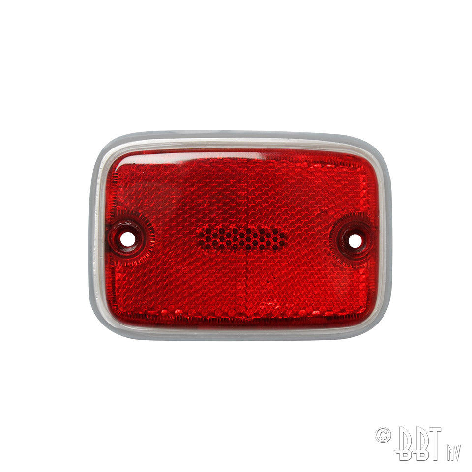 Zijreflector achteraan - rood/zilver voor T2 — VintageDub