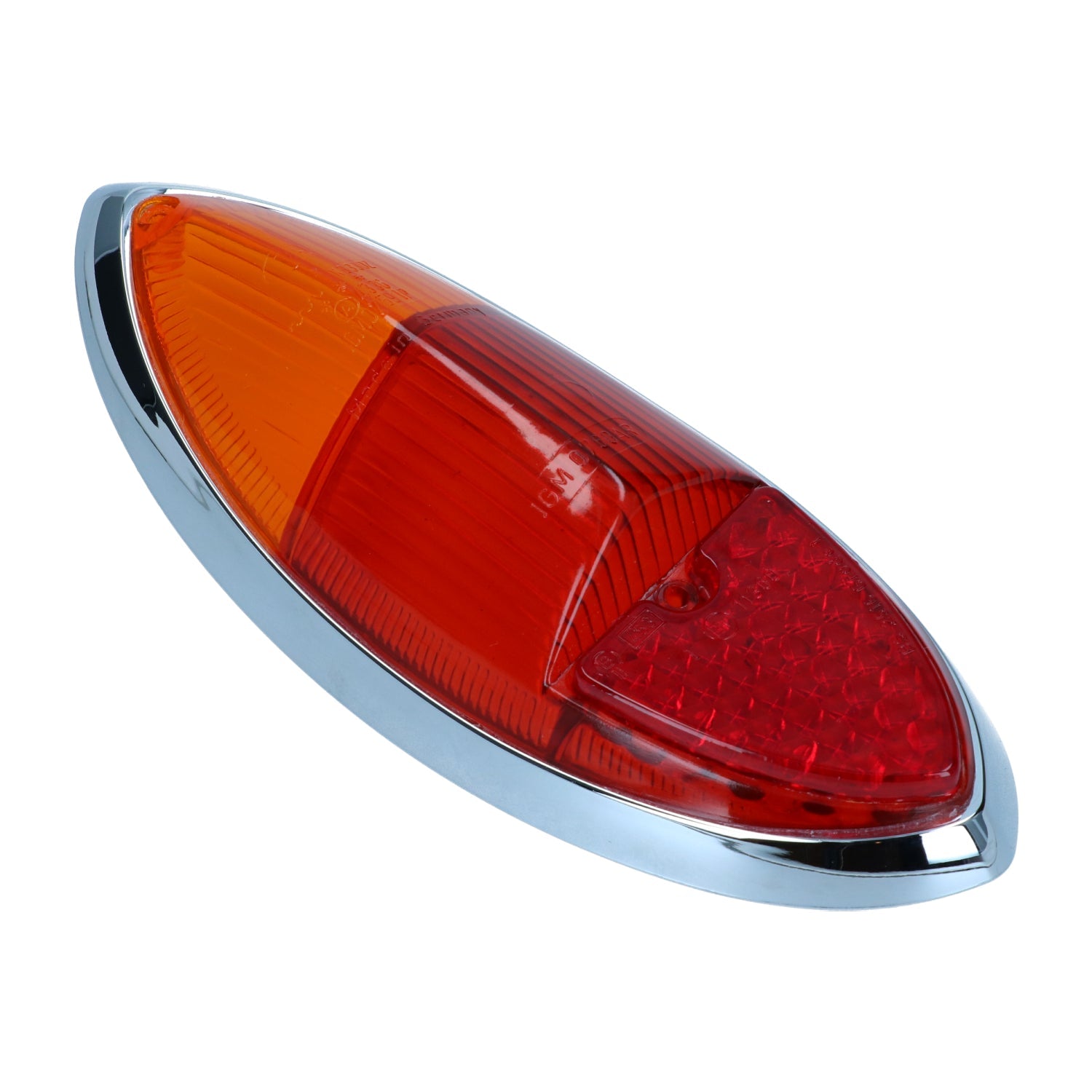 Achterlicht glas, Europees, met E-keuring detail — KG