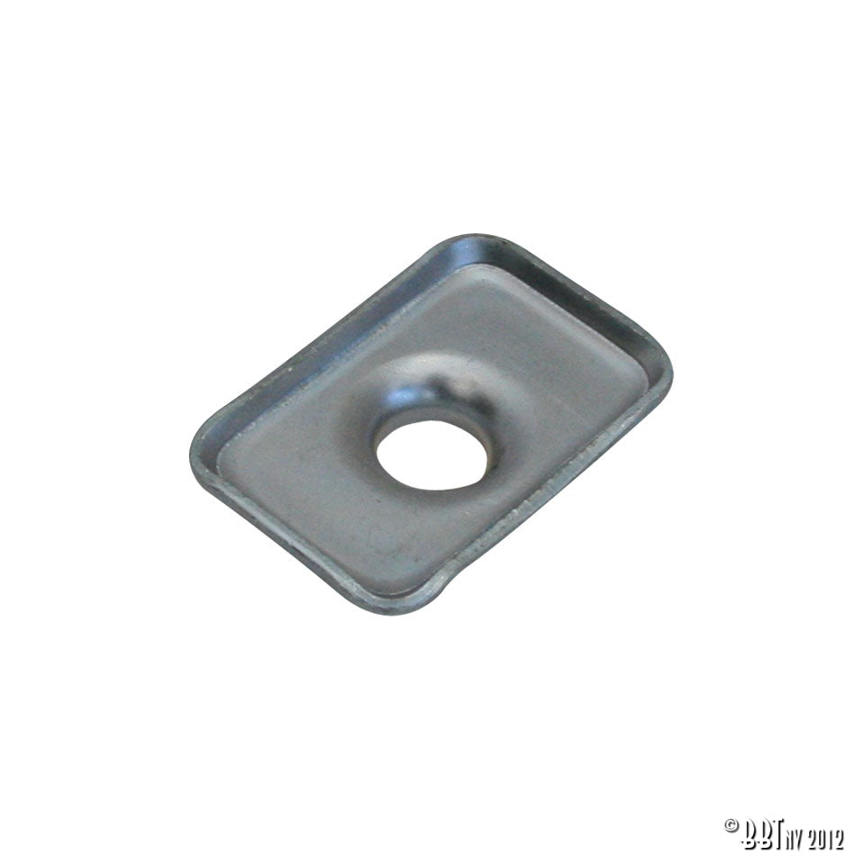 Plaatje op rubber vooras/koetswerk voor Kever, KG — VintageDub
