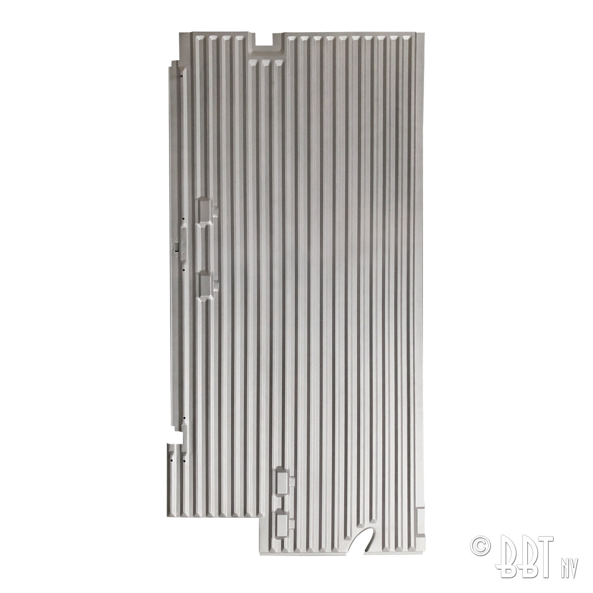 Vloerplaat laadruimte, rechts, enkel cabin, met laadklep detail — T1