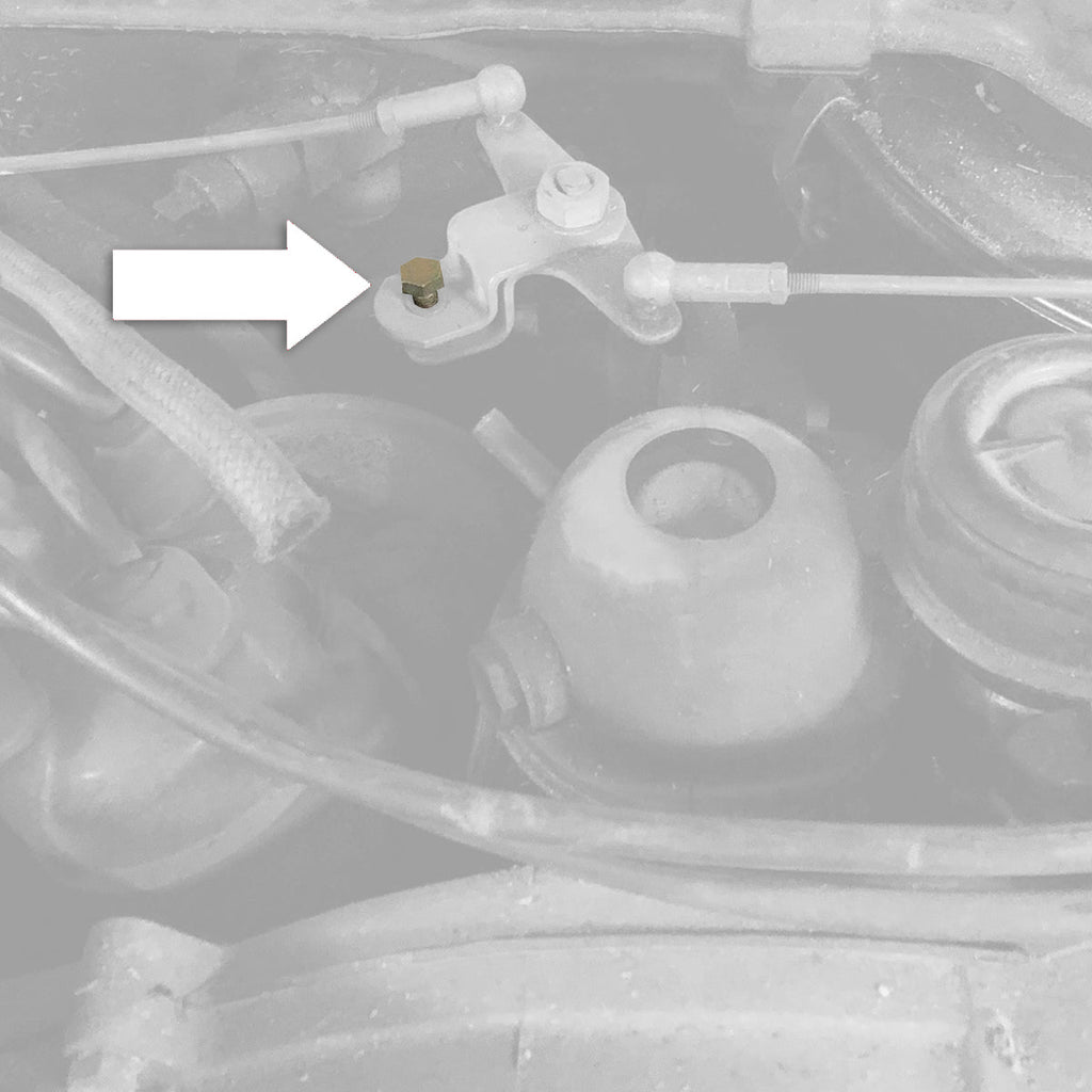 Nippel gaskabel, dubbel carburator — VintageDub