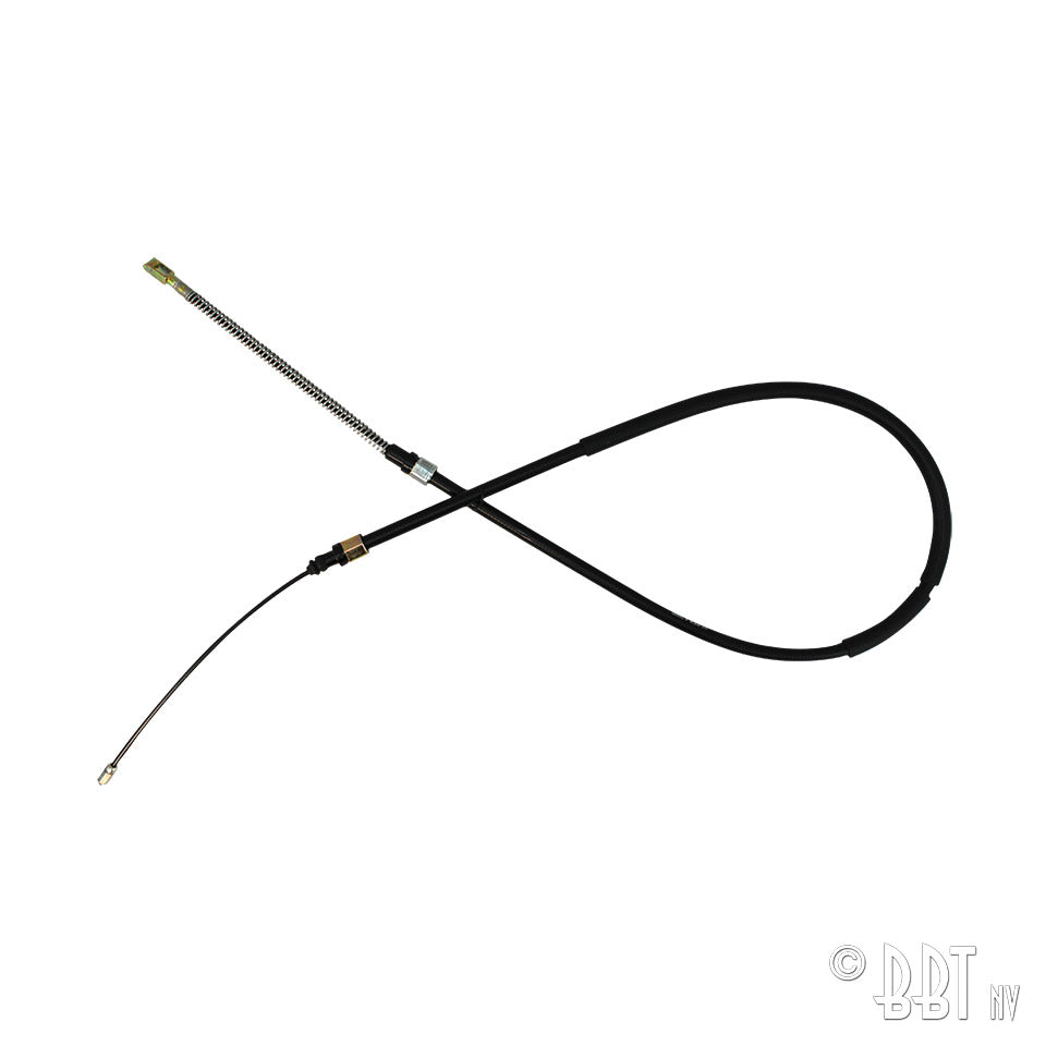 Handremkabel achter, Links, 14 inch syncro voor T3 — VintageDub