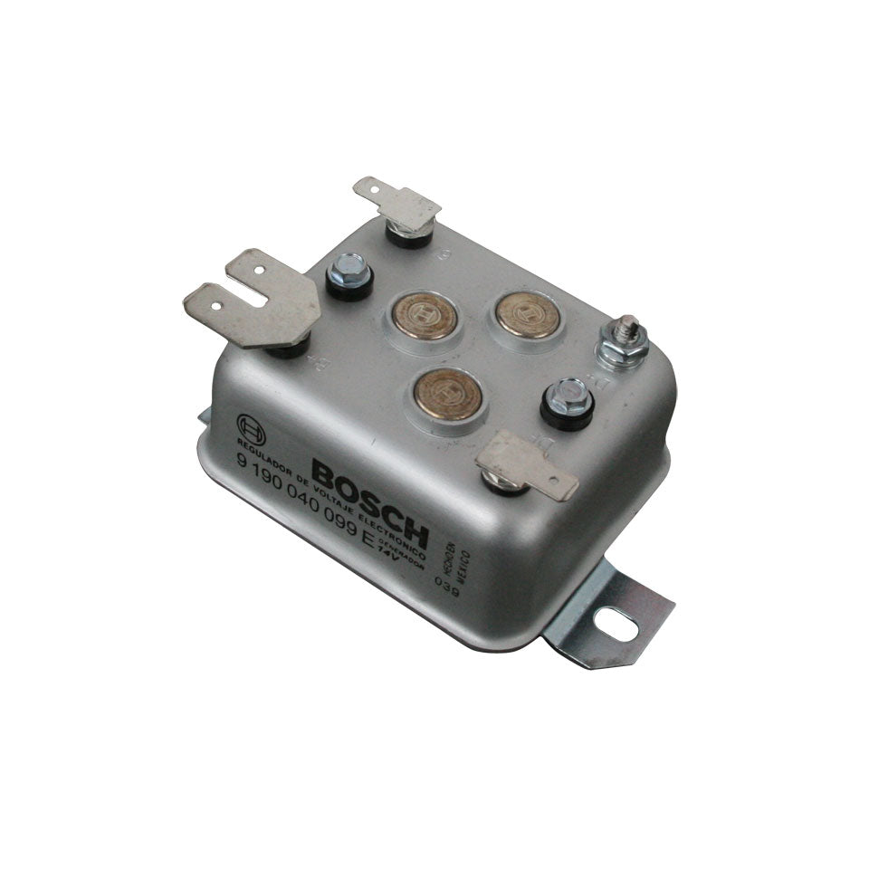 Spanningsregelaar 12V, Bosch detail — T1, T2, Kever, KG