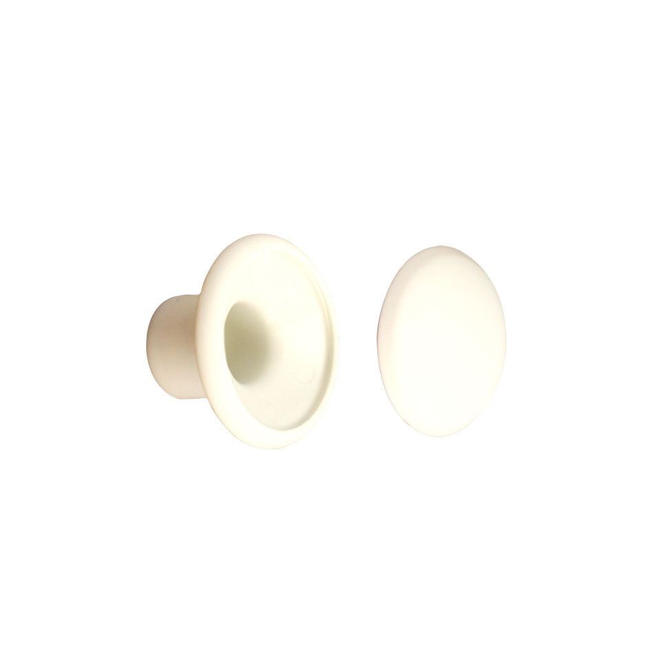 Kleerhaak PVC wolken wit detail — T1, T2
