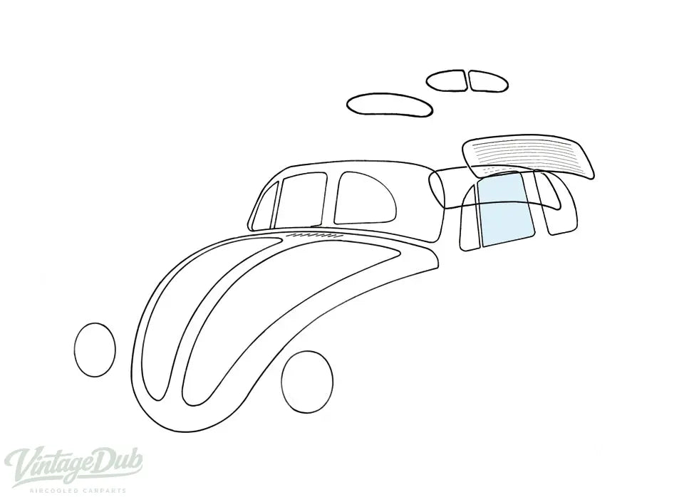 Deurruit links detail — Kever