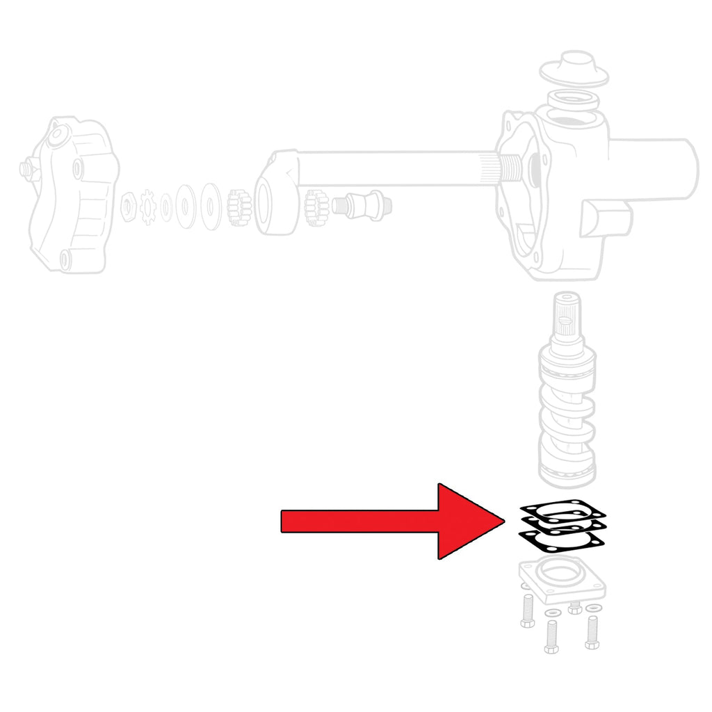 Regel ring 0.30mm voor Stuurhuis detail — T1, T2 | 211 415 177