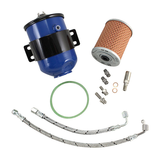 FRAM oliefilterkit detail — T1, T2, Kever, KG