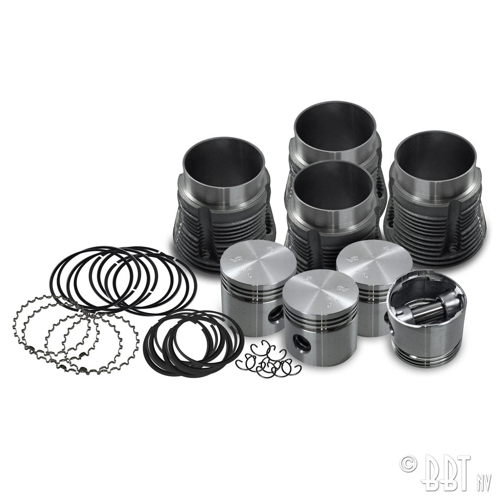 Zuiger en cilinderset 30 pk voor T1, Kever, KG — VintageDub