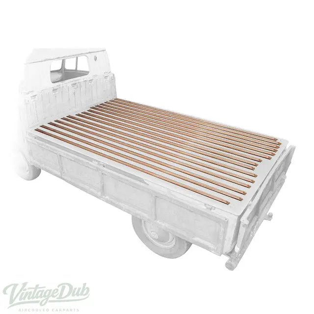 Hout op laadvloer / Enkel cabine — VintageDub