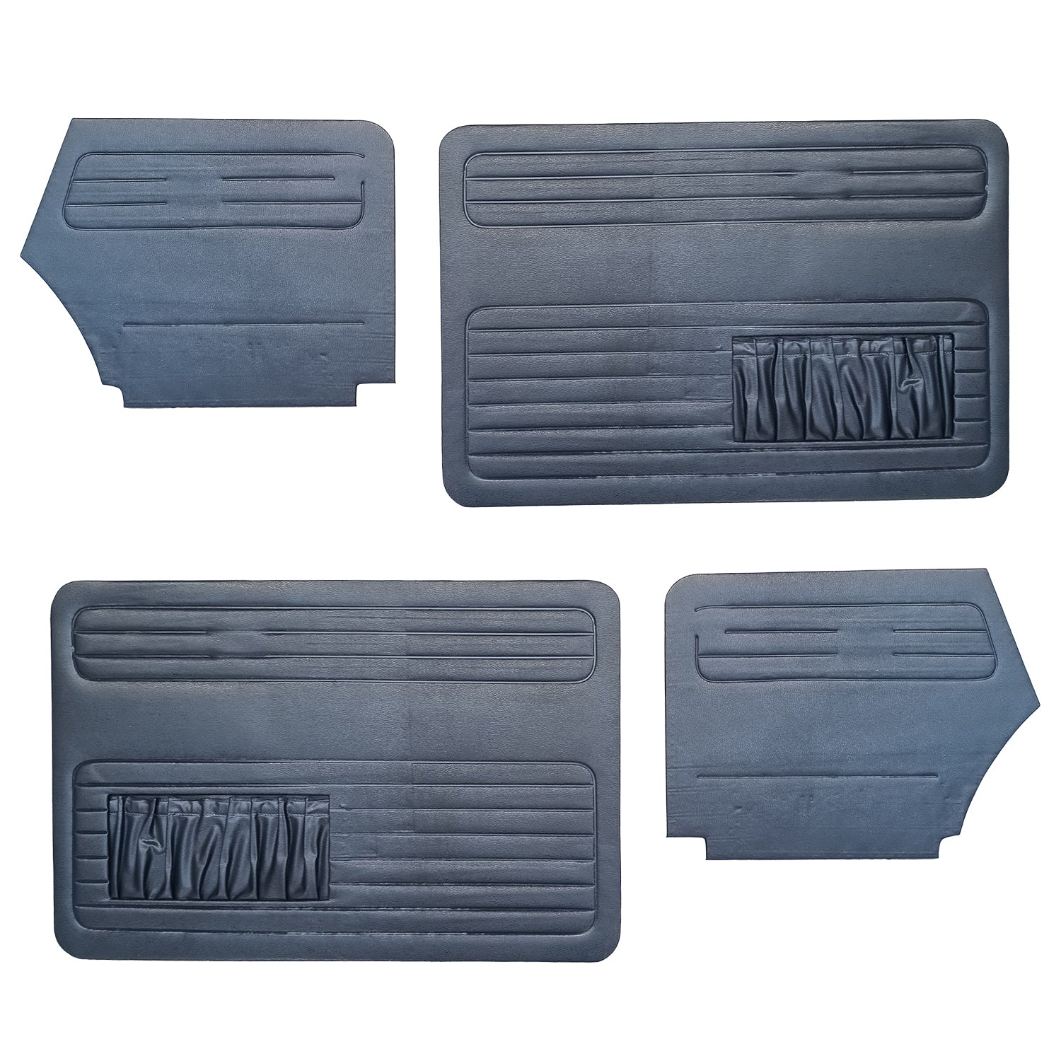 VW Käfer | Türverkleidungsset Cabrio blau 08/72-