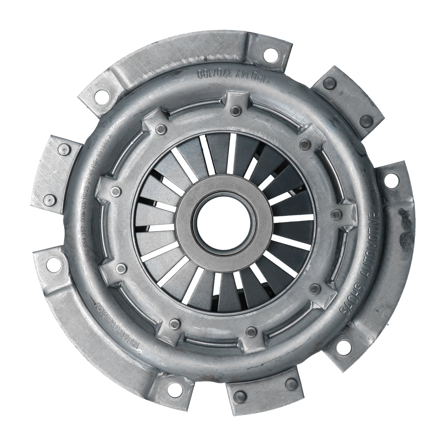 VW T1, T2, Käfer, KG | Druckplatte 180mm, mit Gegenschleifring | 111 141 025D