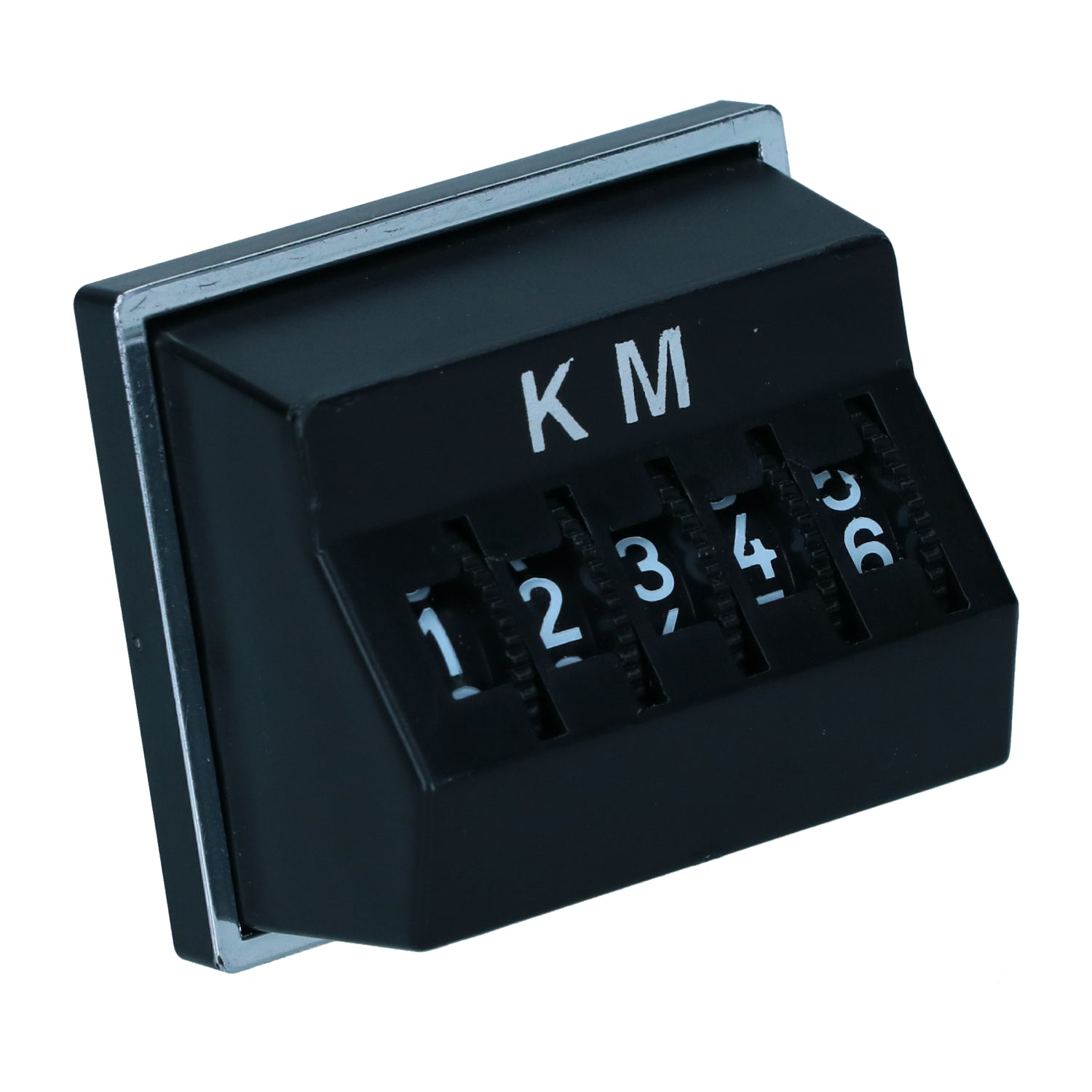 Tageskilometerzähler 'KM' Universal - Schwarz
