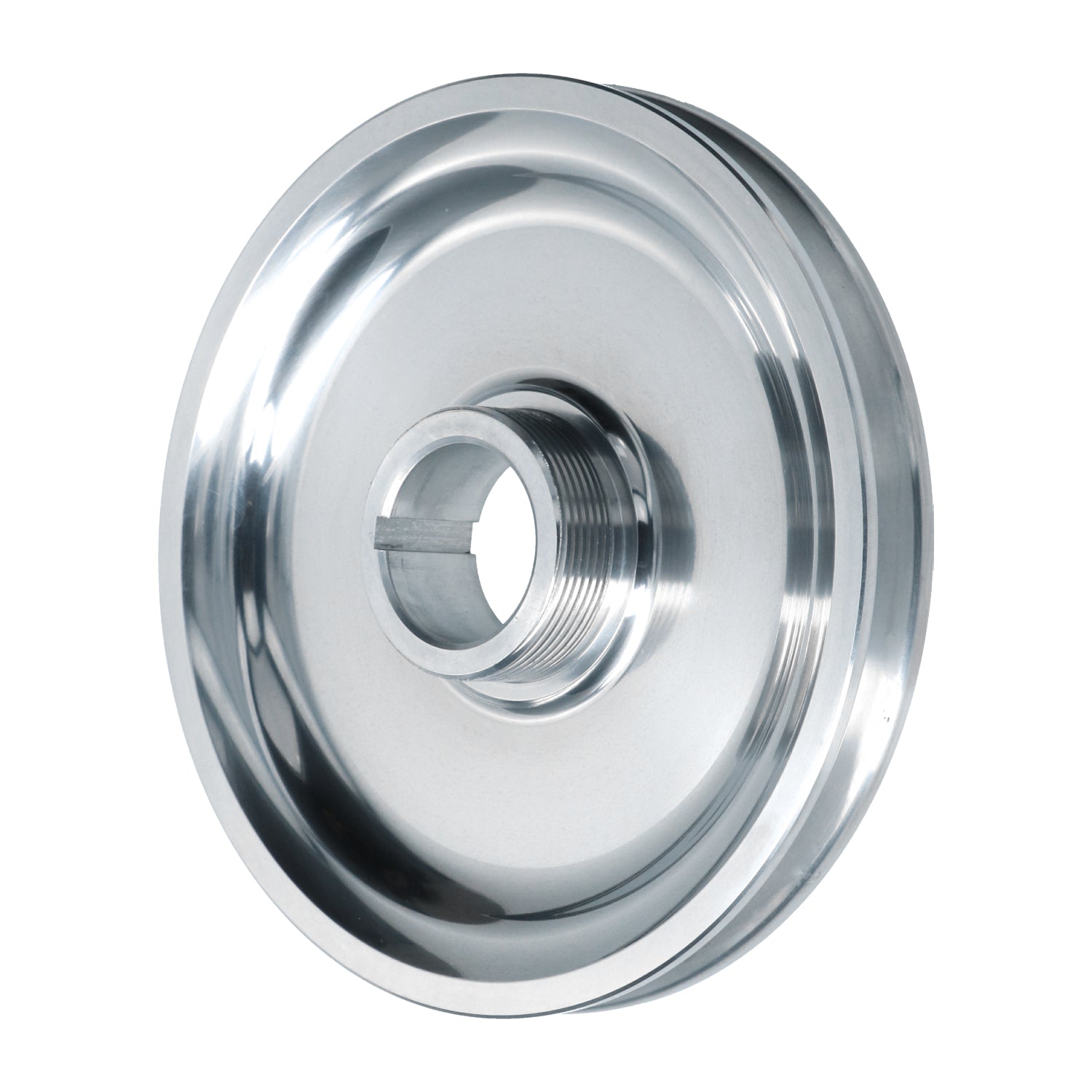 VW T1 Bus, T2 Bus, Käfer, KG | Riemenscheibe Aluminium 170mm (ohne Löcher), rote Gradskala