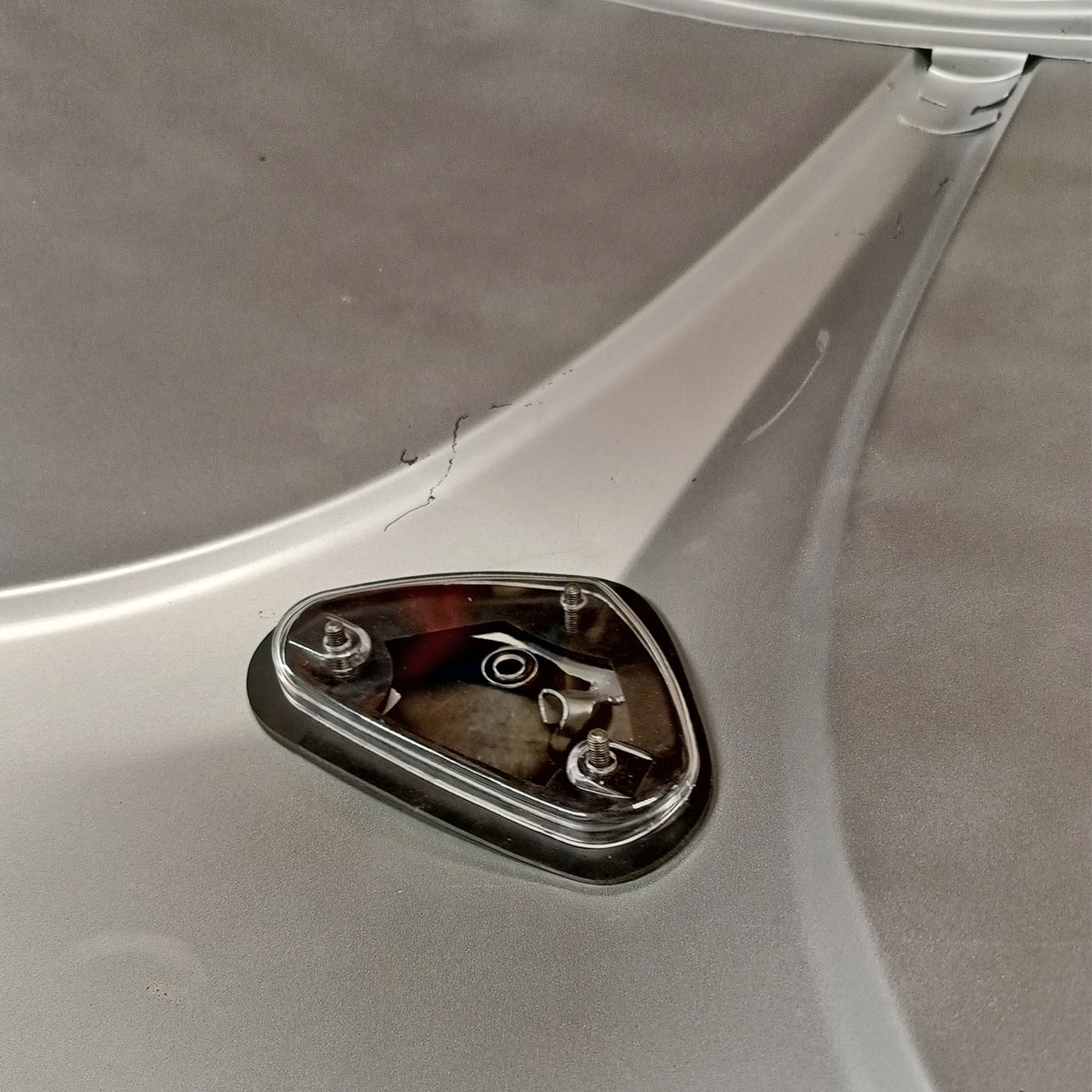 VW Käfer | Plexiglas-Abdeckplatte Kenzeichenleuchte innen | 10/52-07/57 | 111 943 139