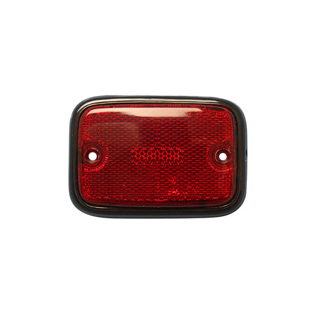 Zijreflector achteraan - rood-zwart detail — T2