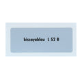 Kleurcode sticker L52B - biscayablau voor VW T1 Bus, T2 Bus, Kever en Karmann Ghia - VintageDub