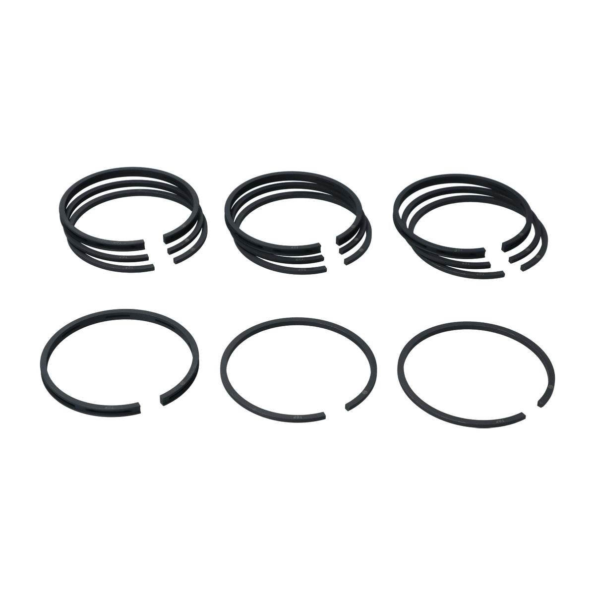 Zuigerveren 75mm 25 pk Type 1 – 3 - 3 - 5 mm – VW T1 Bus, Kever, KG 25/30 – OEM 111 198 251