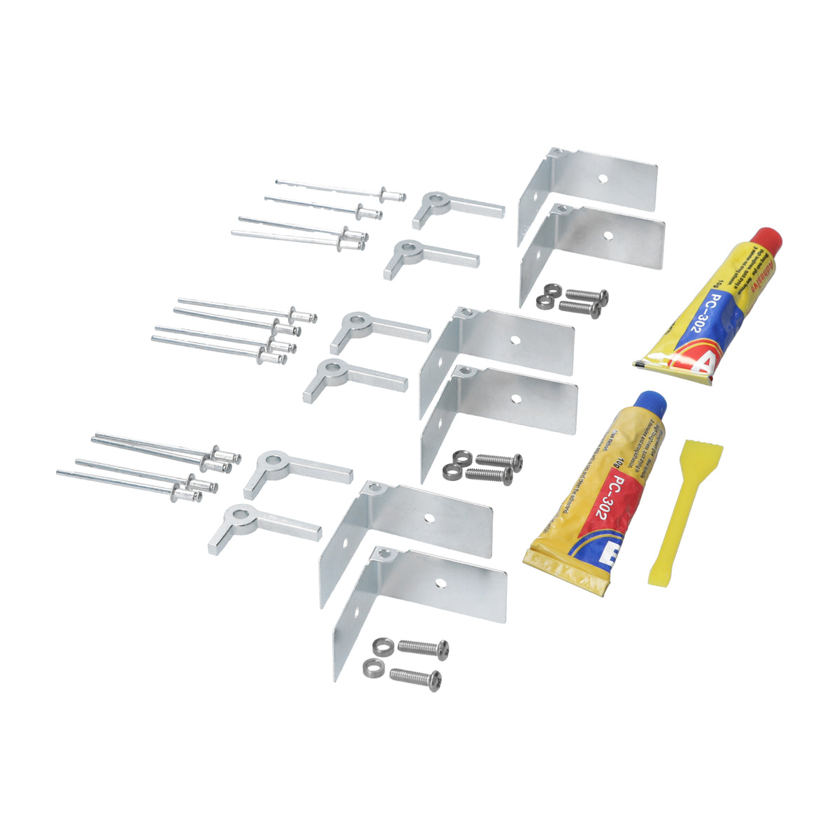 Reparatieset voor hoeken instrumentenpaneel