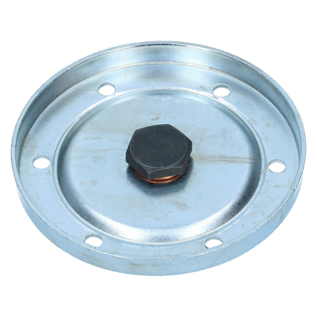 Olieverversingsplaat 25-30 pk met aflaatplug voor T1, Kever, KG — VintageDub