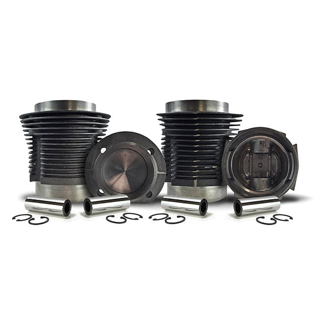 Zuiger en cilinderset 30pk 80x64mm 1286cc detail — T1, Kever, KG