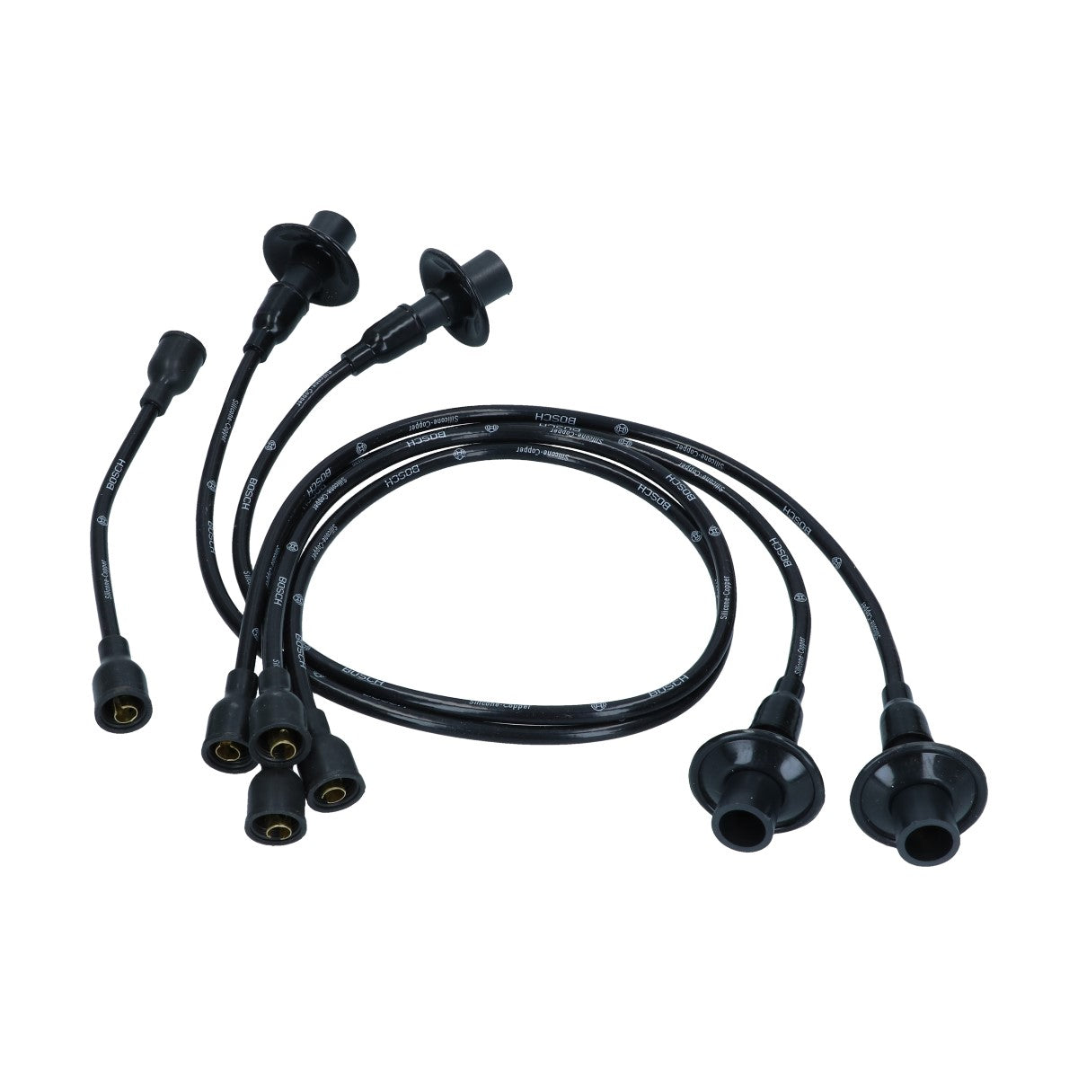 Bougiekabelset Type1 standaard, Bosch Duitsland voor T1, T2, Kever, KG — VintageDub