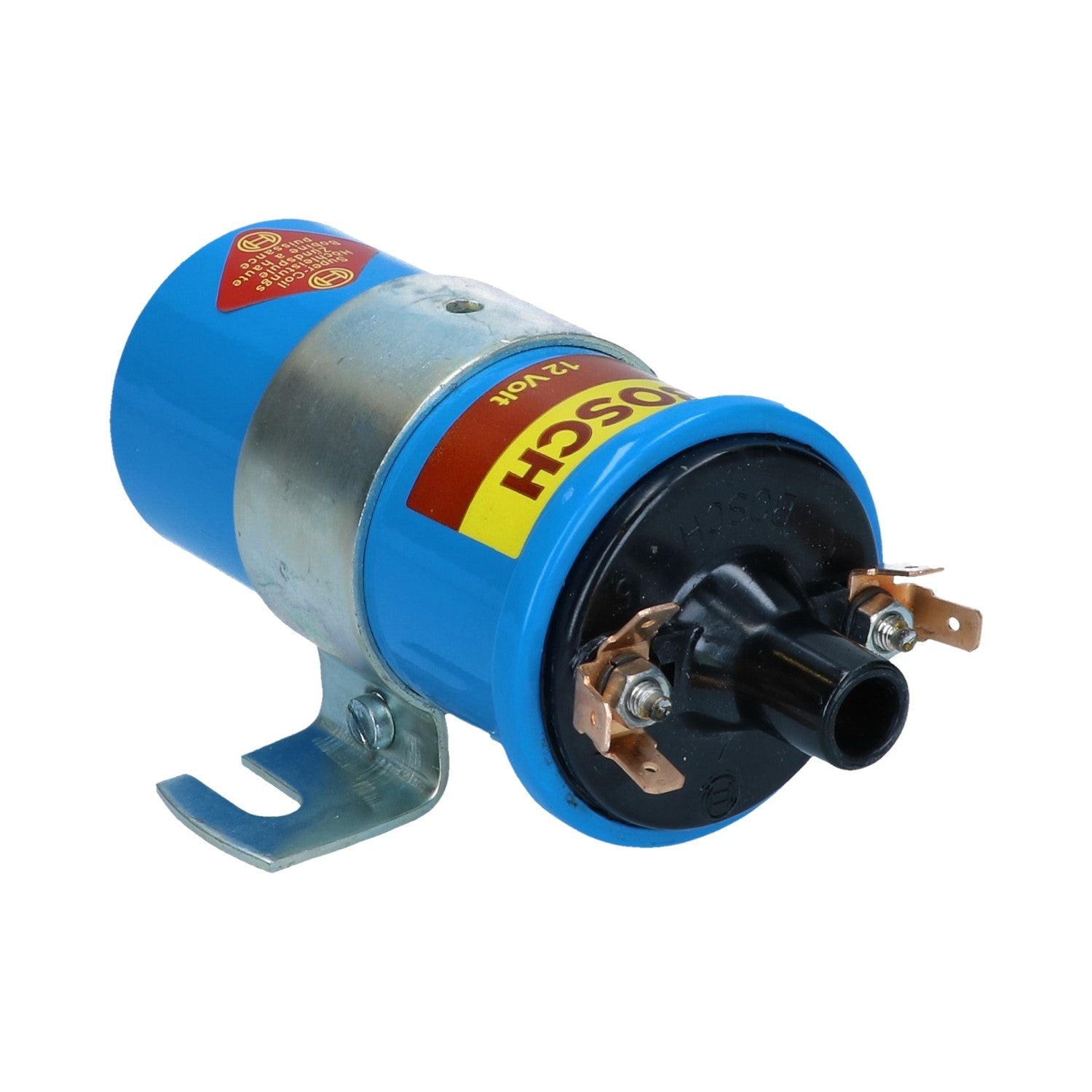 Bobijn blauw Bosch 12 volt 'vintage' detail — T1, T2, Kever, KG
