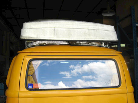 VW T2 Bus | Isolierung außen für Aufstelldach Westfalia, 7-lagig, 8/197-7/1979