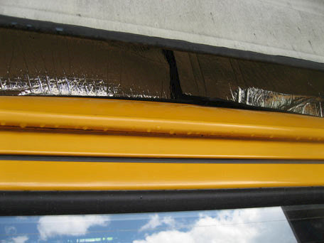 VW T2 Bus | Isolierung außen für Aufstelldach Westfalia, 7-lagig, 8/197-7/1979