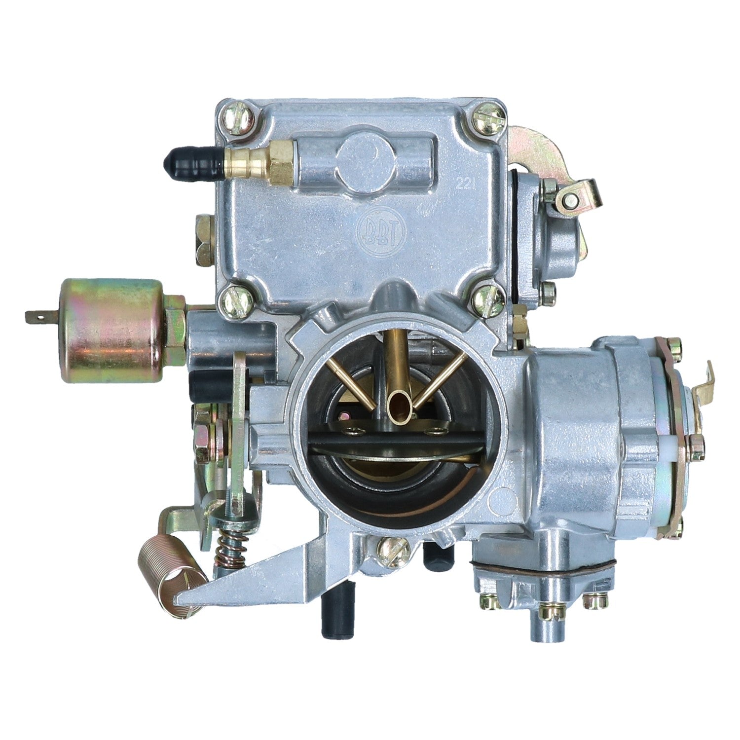 Carburator 37 PICT-3 detail — T1, T2, Kever, KG
