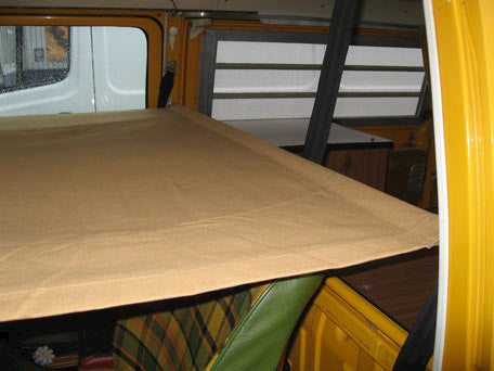 VW T2 Bus | Kinderbett Kabine mit verstellbaren Stangen und Montageset, Westfalia, 08/1967-07/1979