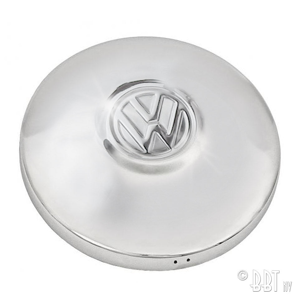 Wieldeksel 4x130 / 5x112, Origineel - Chroom voor T2, Kever, KG — VintageDub