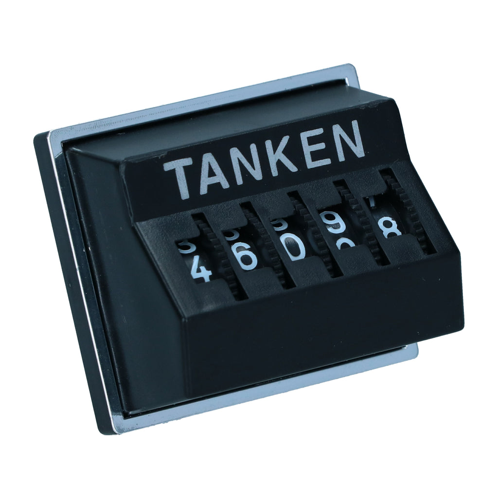 Tageszähler 'Tanken' - Schwarz