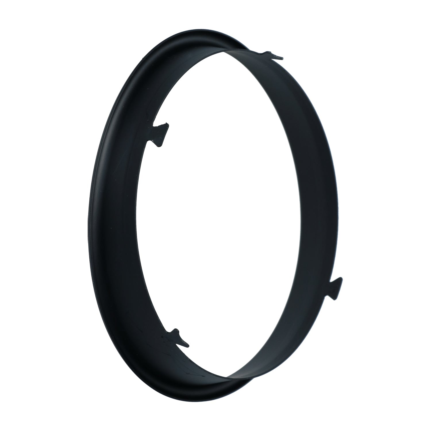 Ring rond km-teller, aluminium zwart detail — Kever