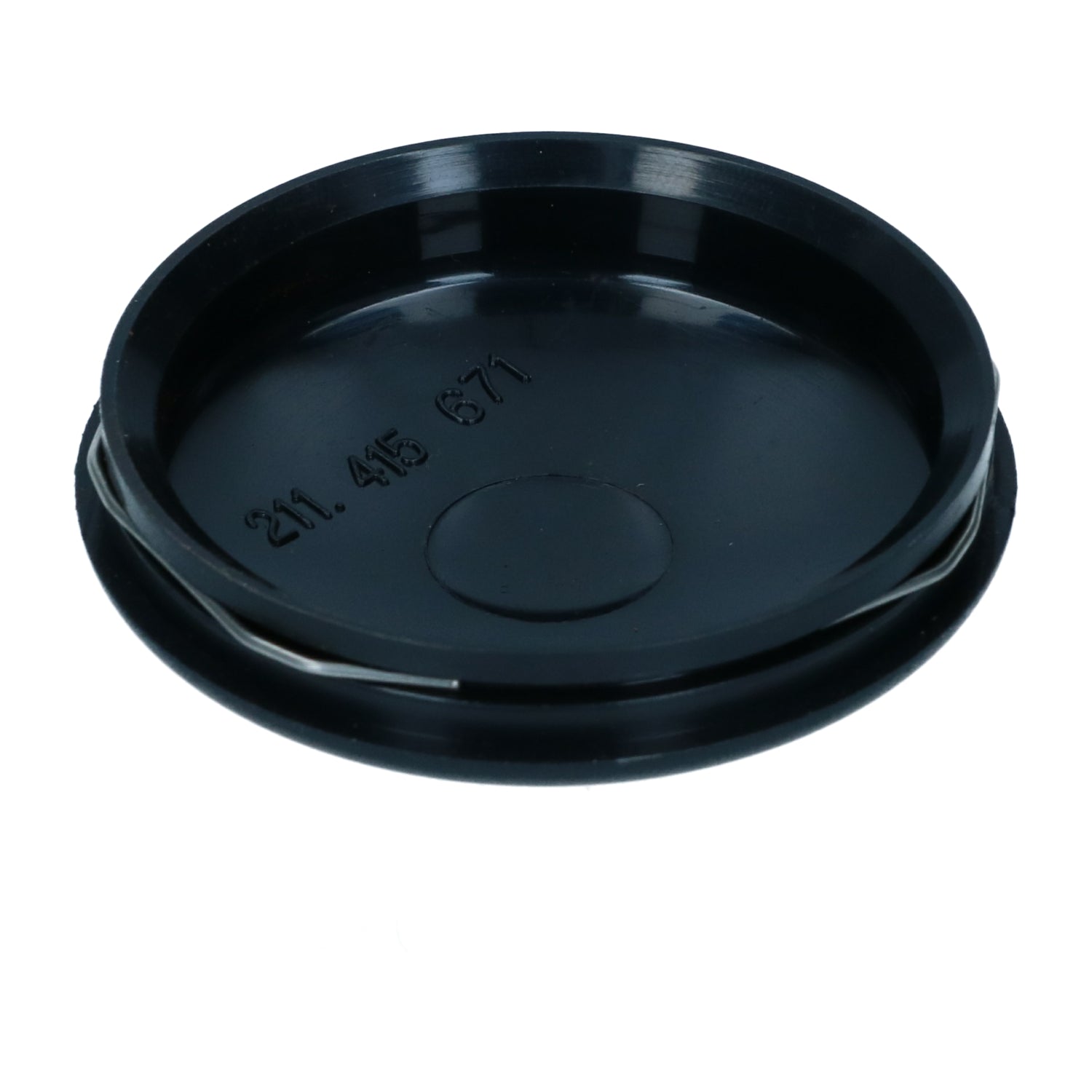 Claxon knop, zwart detail — T2, Kever