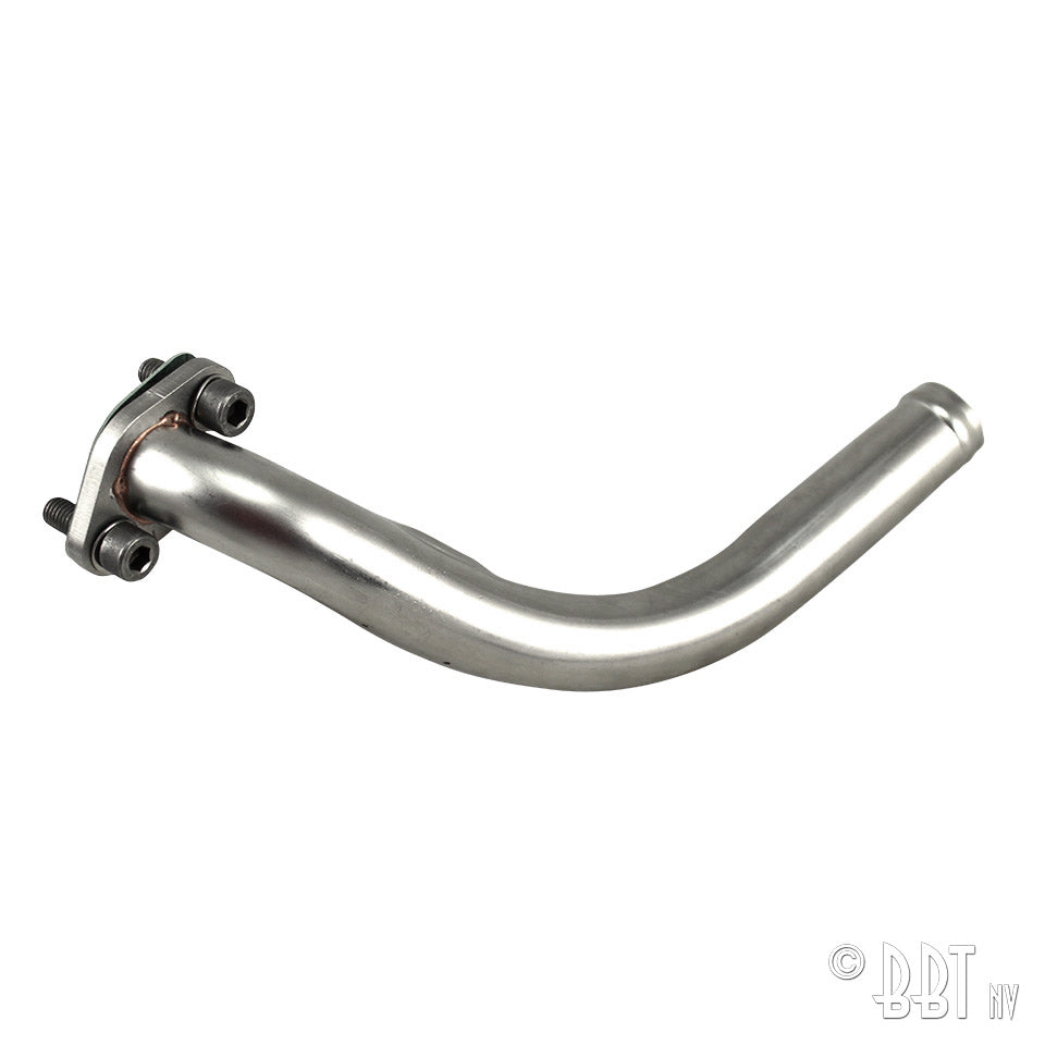 Koelvloeistofbuis op waterpomp achter poelie - Bus 19/2100cc – inox | 025 121 151 — VintageDub