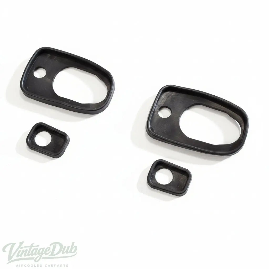 VW T2 Rubberset deurklink voorzijde (4-delig) — VintageDub