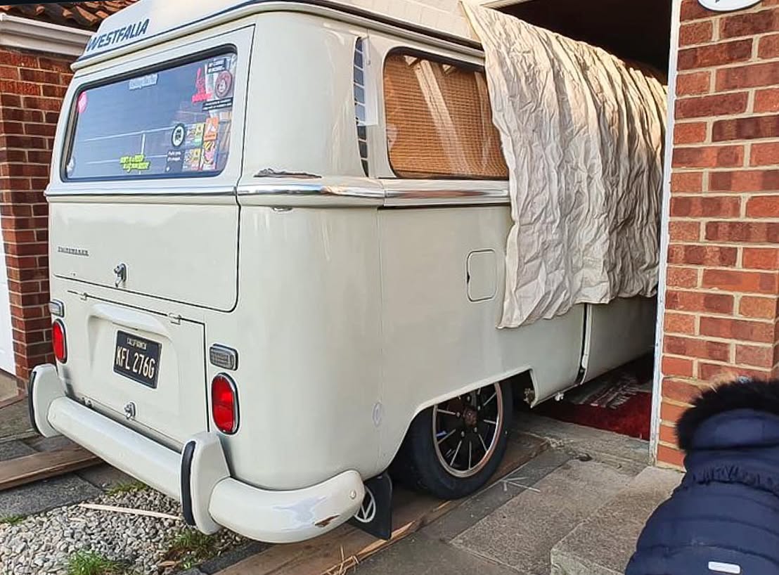 Luchtinlaat 'Earz' motorruimte, paar, 8/67-7/71 T2a – VW T2 Bus – detail 3